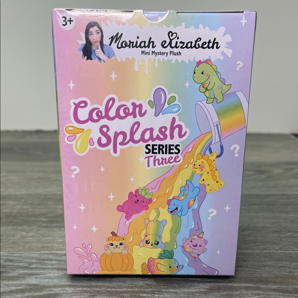 Moriah Elizabeth Color Splash Series Three Mini Mystery Plush